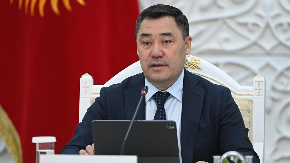 Президент Садыр Жапаров