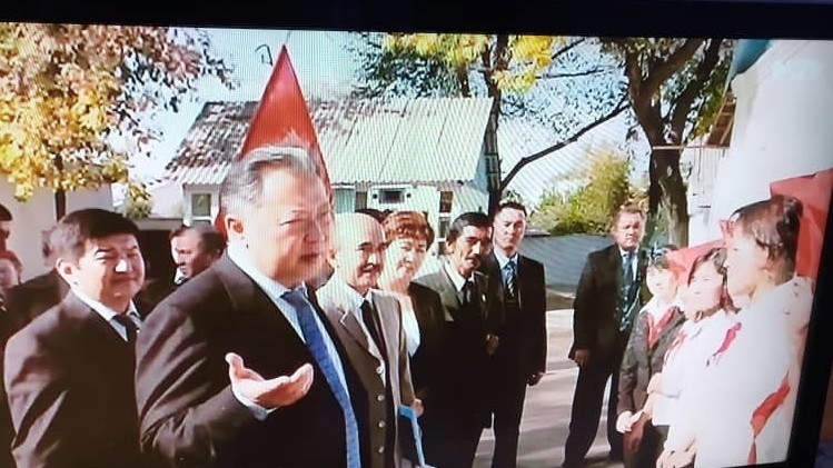 Кадр из репортажа