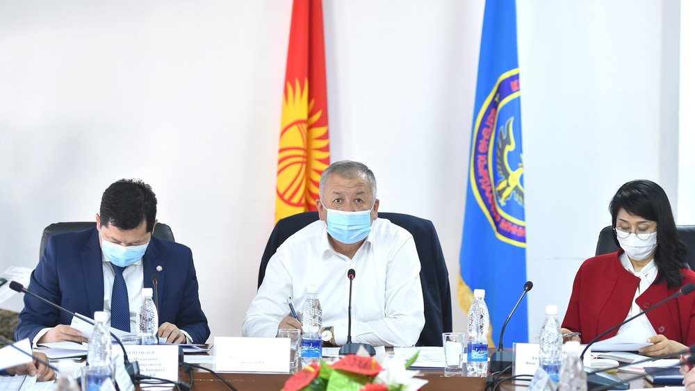 Заседание республиканского штаба по борьбе с коронавиурсом