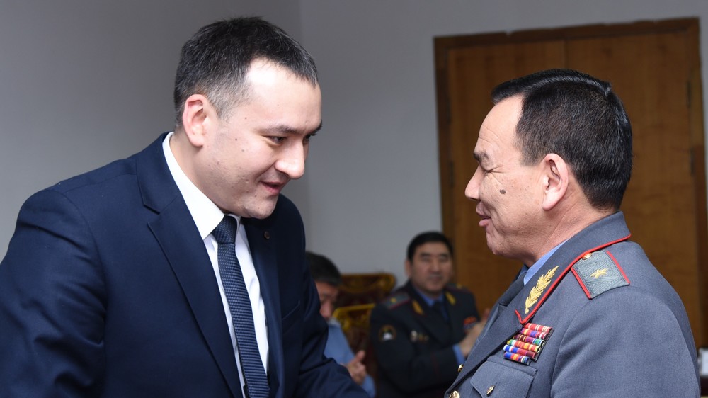 Ялкун Даутов и Кашкар Джунушалиев