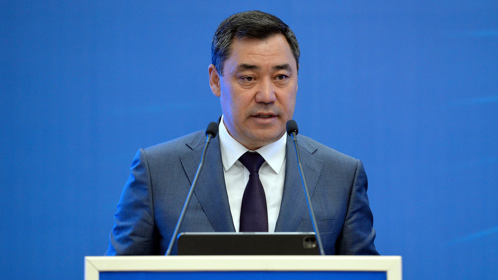 Садыр Жапаров на встрече с бизнес-сообществом