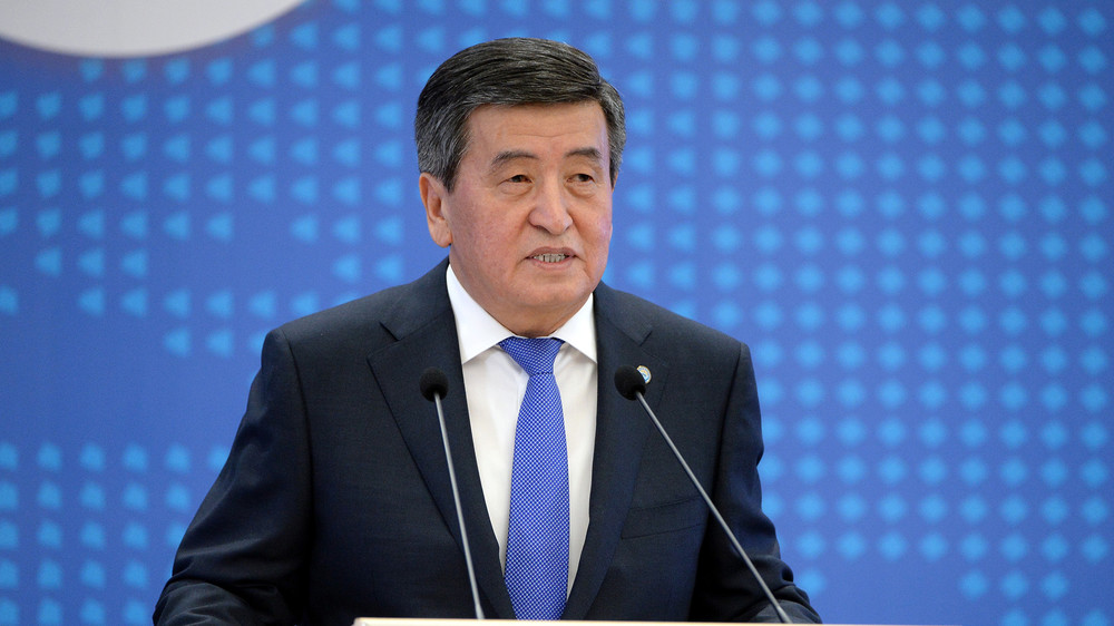 Президент Сооронбай Жээнбеков