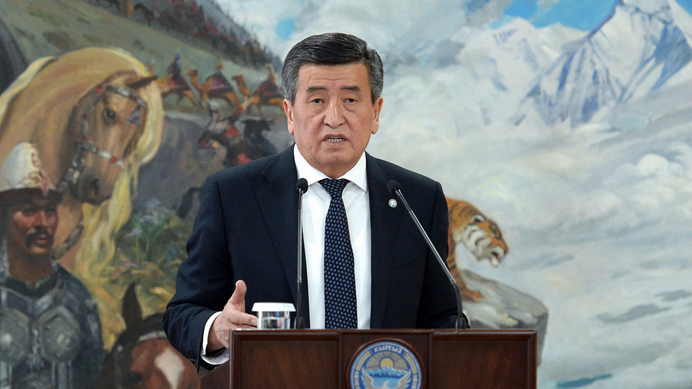 Президент Сооронбай Жээнбеков