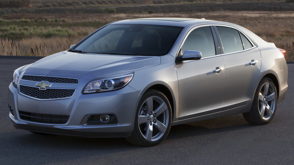 "Шевроле Малибу". Иллюстрациялык сүрөт