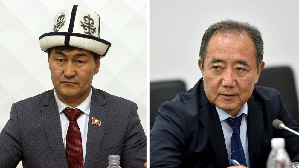 Слева-направо: Ш.Атазов, К.Базарбаев