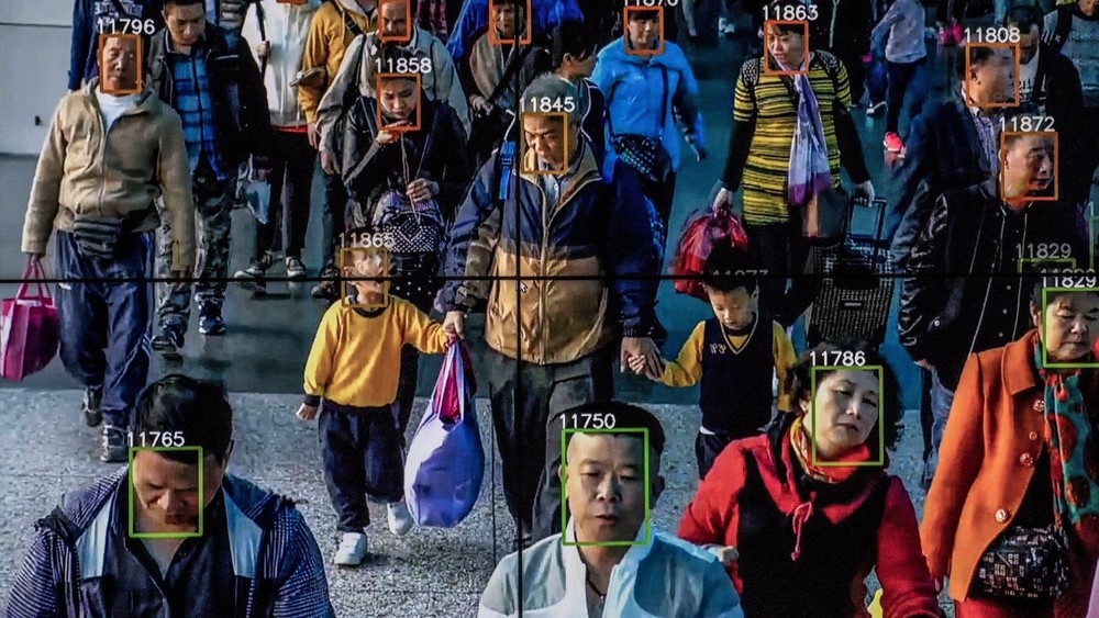 Система распознавания лиц одной из китайских компаний