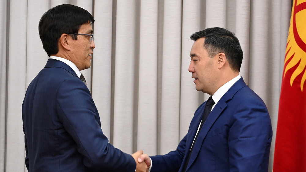 Садыр Жапаров и Эдиль Байсалов