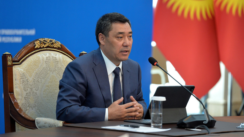 Президент Садыр Жапаров