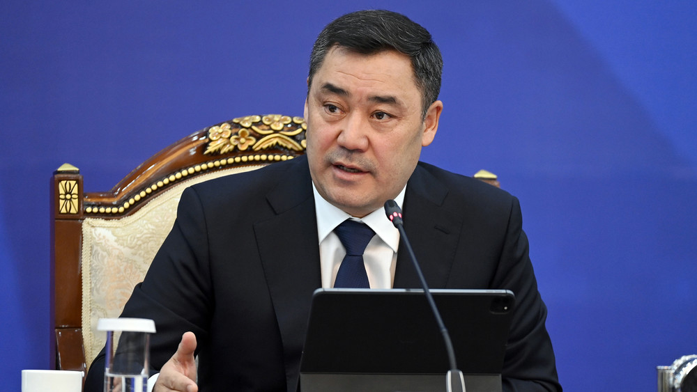 Президент Садыр Жапаров