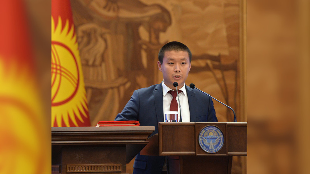 Министр сельского хозяйства Тилек Токтогазиев