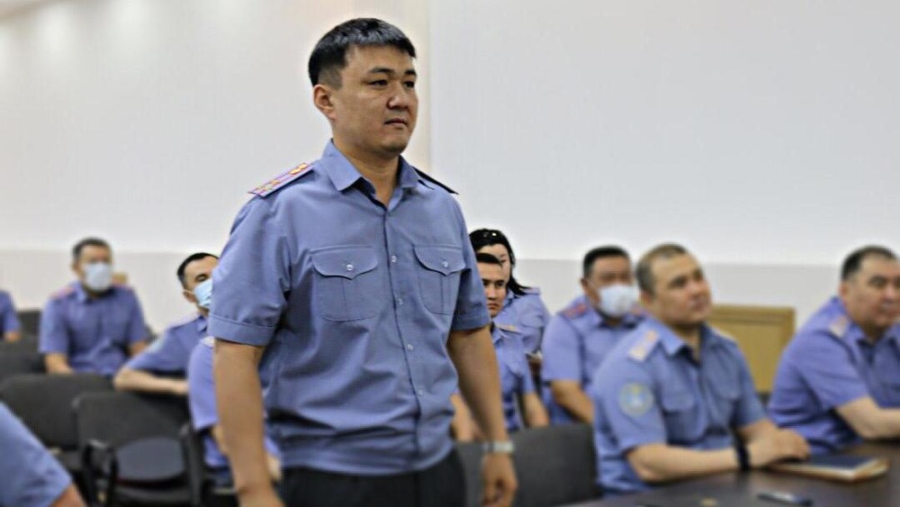 Начальник Свердловского РУВД Азамат Байгазиев