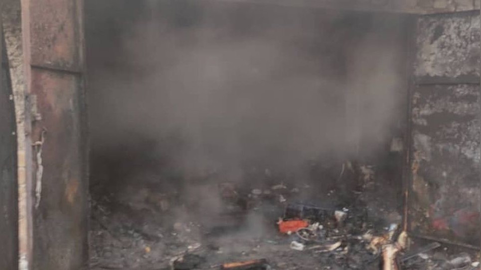 Өрттөнгөн гараж