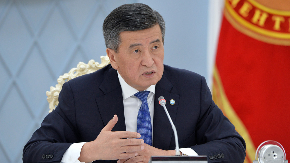 Президент Сооронбай Жээнбеков