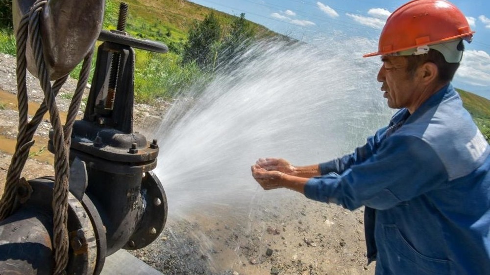 Работы на водозаборе