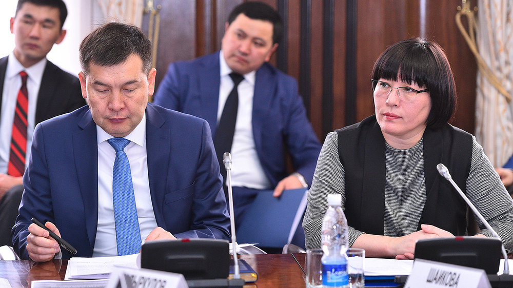 Идрис Кадыркулов и Алина Шаикова