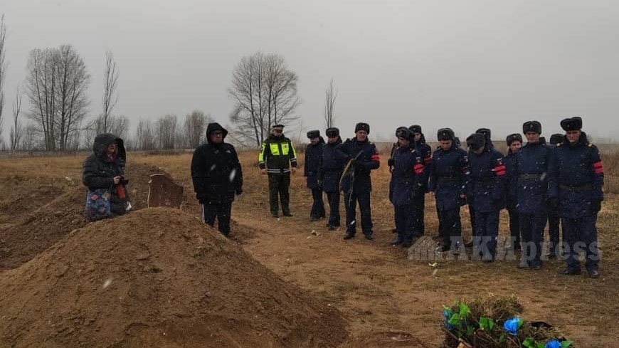 Похороны Эгемберди Дорбоева