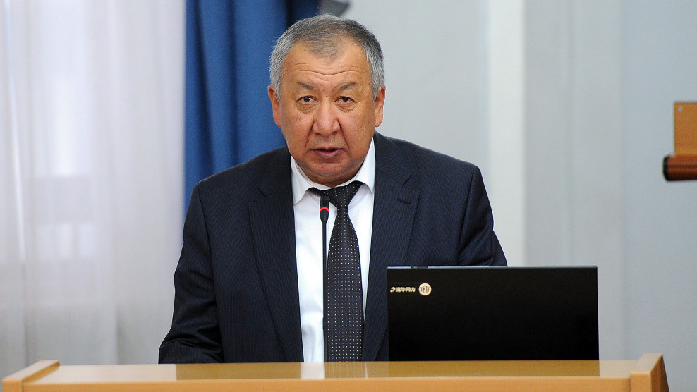 министр чрезвычайных ситуаций Кубатбек Боронов