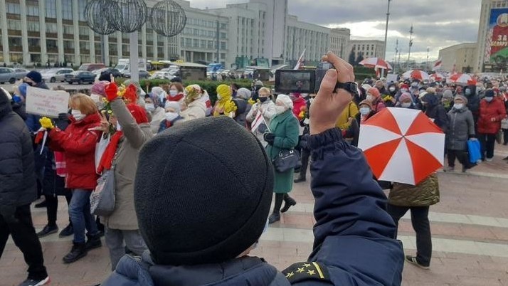 Минск, 9 ноября