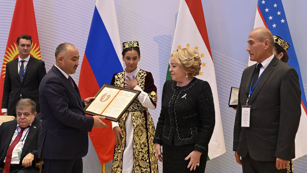 Н.Шакиев, В.Матвиенко и Шухрат Сирожиддинов