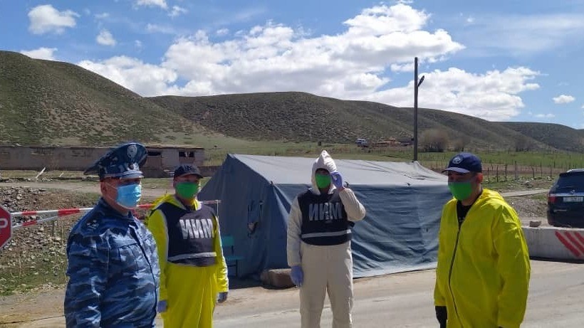 Нарын облусундагы пост