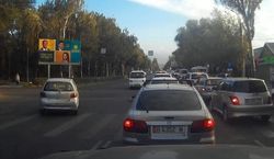 «Тойота» выехала на встречку, проехав через двойную сплошную. Фото
