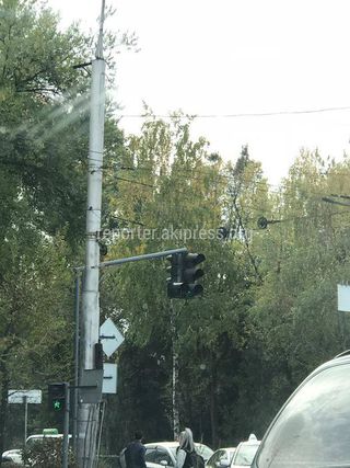 Горожанин предлагает установить дополнительную секцию поворота направо на пересечении Южной магистрали и улицы Байтик Баатыра