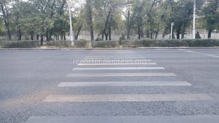 Работники «Бишкекасфальтсервиса» устранили недочеты дорожных работ на Манаса-Горького