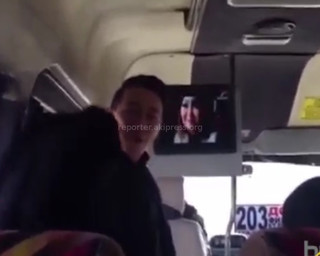 Певец К.Примбердиев спел в бишкекской маршрутке <i>(видео)</i>