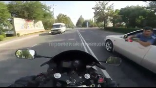 УПМ ГУВД Бишкека не подтвердило факт преследования мотоцикла сотрудниками Патрульной милиции на частном автомобиле