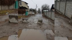 На улице Древесной появились бетонные блоки (фото)