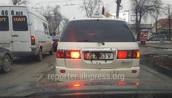 <b>Фото</b> — Водители начали прятать госномера автомашин из-за Безопасного города