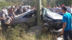 Водитель «Мазды» не справился с управлением, - МЧС о причинах ДТП, когда машина сложилась пополам