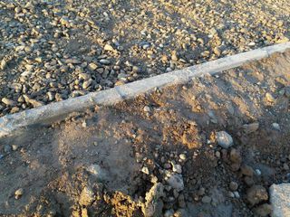 Житель Ак-Орго жалуется на качество установки бордюров на ул.Ахунбаева (фото, видео)