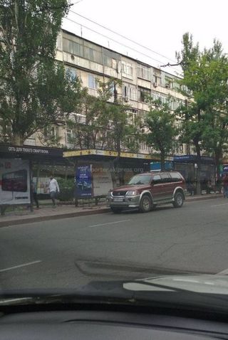 Парковка на остановке