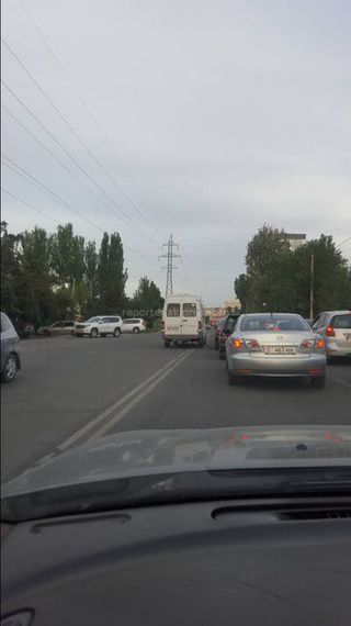 Выезд на встречную полосу