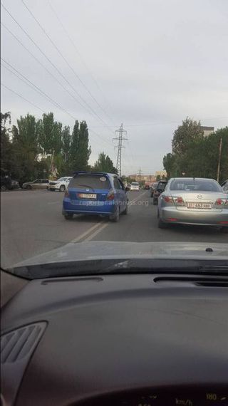 Выезд на встречную полосу