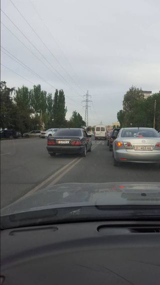 Выезд на встречную полосу