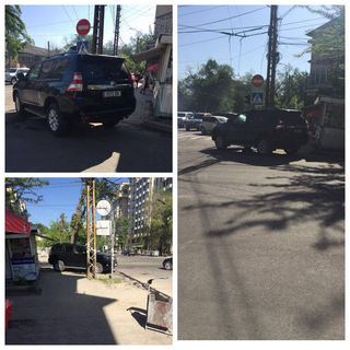 Парковка на перекрестке