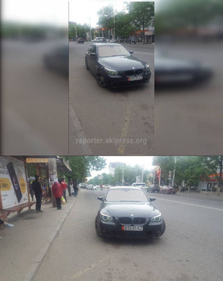 Парковка на остановке