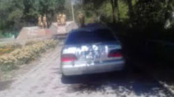 В парке села Беловодское организовали стихийную парковку, - местная жительница