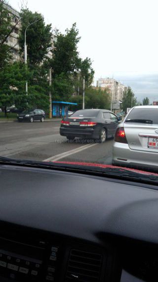 Выезд на встречную полосу