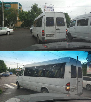 Поворот со второго ряда