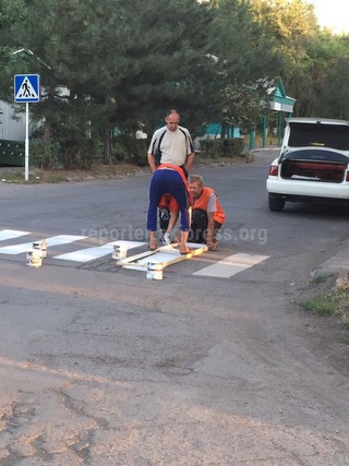 Вчера проводили работы