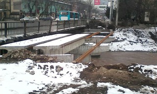 Завершение реконструкция моста по пр.Чуй планируется 24 августа 2016 года