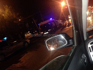 Ночью на перекрестке Юнусалиева-Медерова произошло ДТП <i>(фото)</i>