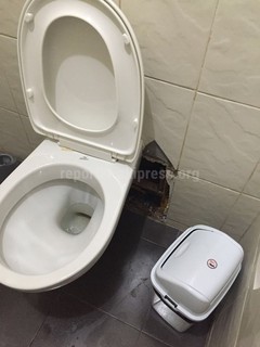 Санузел в VIP зале аэропорта «Манас» находится в плохом состоянии, - читатель (фото)