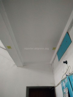 В Бишкеке начали клеить рекламу даже на потолках подъездов, - горожанин <i>(фото)</i>