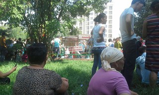 В Бишкеке в парке имени Горького прошел митинг <i>(фото)</i>