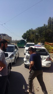 В мкр Тунгуч произошло ДТП с участием 4 автотранспортных средств, есть пострадавшие <i>(фото)</i>