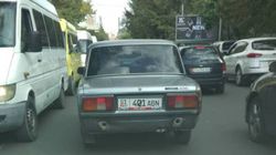 Водитель «ВАЗ 2107» закрасил одну цифру госномера из-за камер «Безопасного города» (фото)